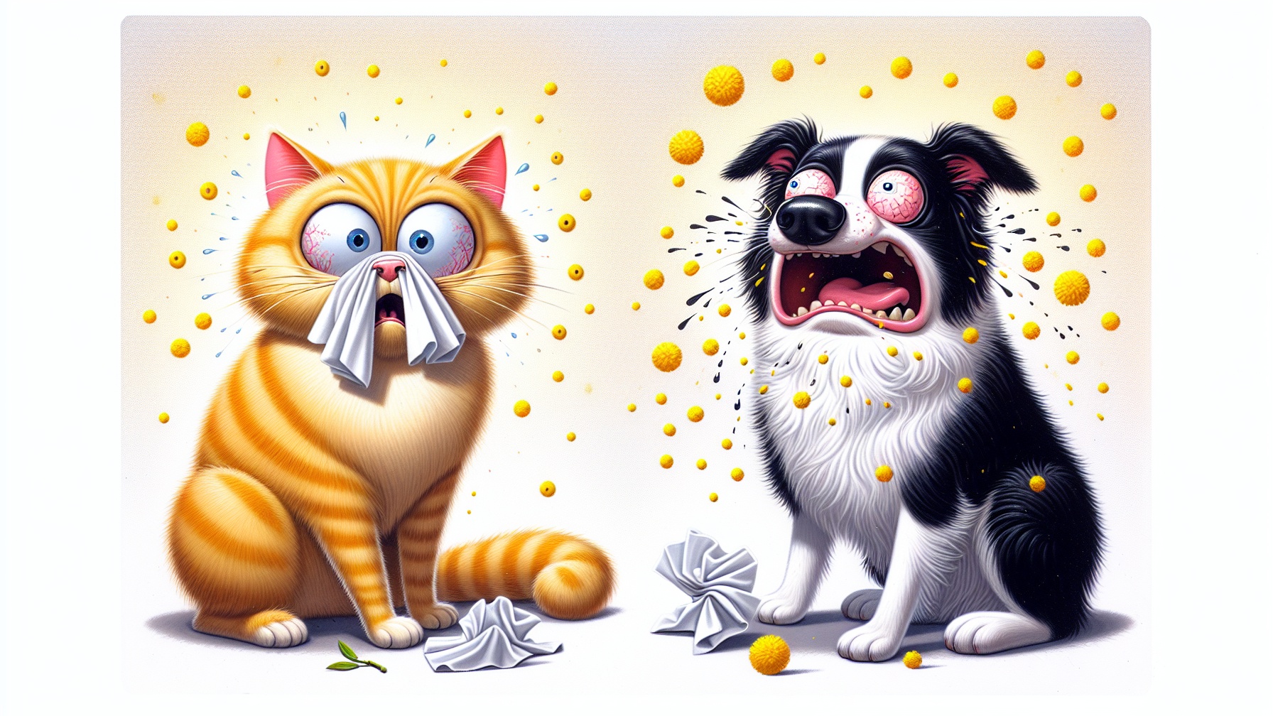 Allergie primaverili nel cane e nel gatto: sintomi e rimedi